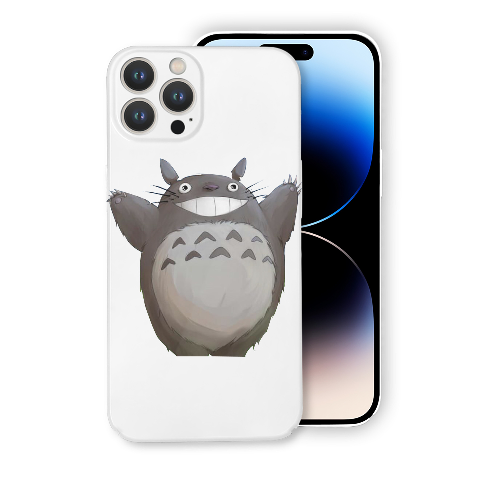 （画像用） となりのトトロ 草壁メイ 草壁サツキ My Neighbor Totoro Satsuki Kusakabe Mei Kusakabe 【iPhone 14シリーズ対応】ハードケース